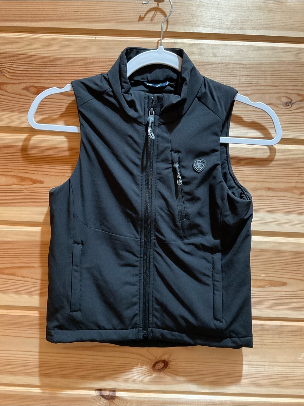 Ariat Black Kids Softshell Vest